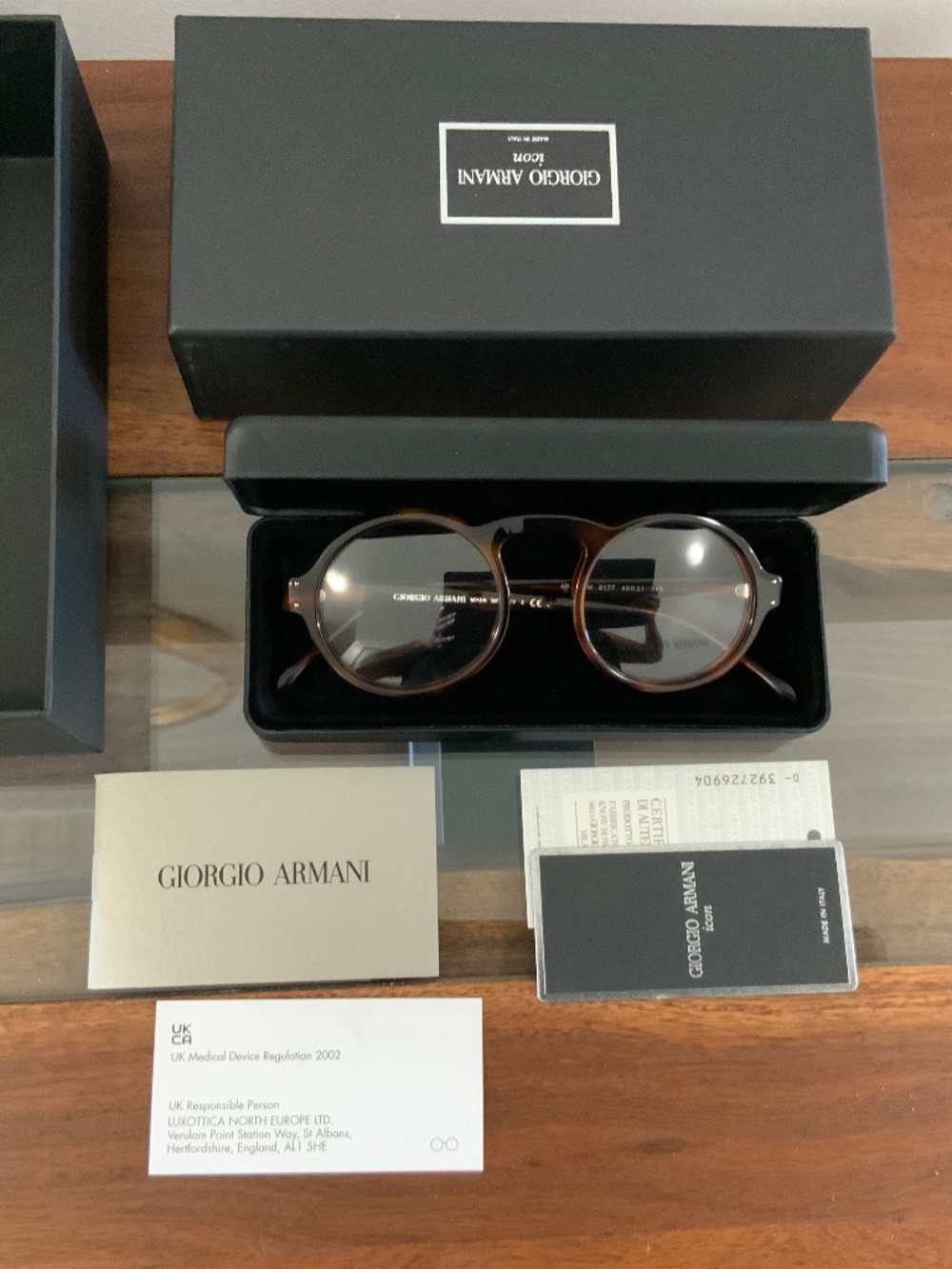 Armani Frames NWT
